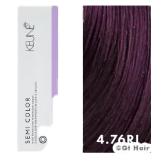 Keune Semi Color 4.76RI Medium Infinity Violet Red Brown 2oz