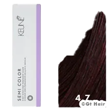 Keune Semi Color 4.7 Medium Violet Brown 2oz