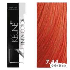 Keune Tinta Color 7.44 Medium Intense Copper Blonde 2oz