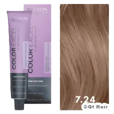 Revlon Color Excel 7.24 Medium Iridescent Copper Blonde 2.3oz