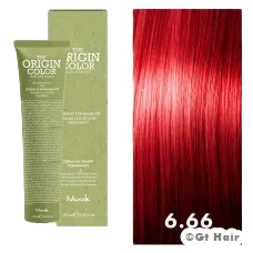 Nook The Origin Color 6.66 Dark Blonde Intense Red 3oz
