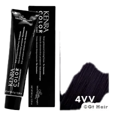 Kenra Color Demi 4VV Medium Brown Violet Violet 2oz