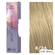 Wella Illumina Color 8/36 2oz