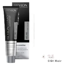 Revlon Revlonissimo High Coverage 4.25 Medium Iridescent Mahogany Brown 2oz