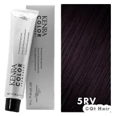 Kenra Color Permanent 5RV Light Brown Red Violet 3oz