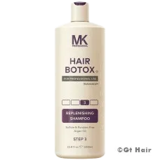 MK Hair Botox Step 3 Replenishing Shampoo - 34oz