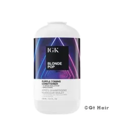 IGK Blonde Pop Purple Toning Conditioner - 8oz