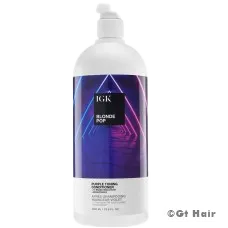 IGK Blonde Pop Purple Toning Conditioner - 34oz