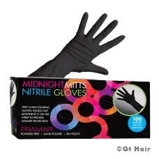 Framar Midnight Mitts Nitrile Gloves 100pk - Small