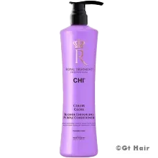 CHI Royal Treatment Color Gloss Blonde Enhancing Conditioner - 32oz