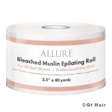 Allure Bleached Muslin Epilating Roll 3.5" x 40yd