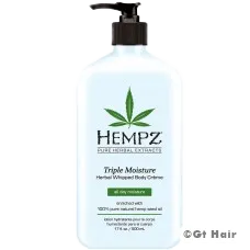 Hempz Triple Moisture Whipped Body Creme Moisturizer - 17oz