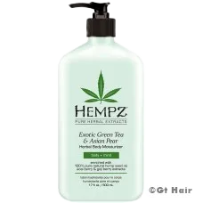 Hempz Exotic Green Tea & Asian Pear Body Moisturizer - 17oz