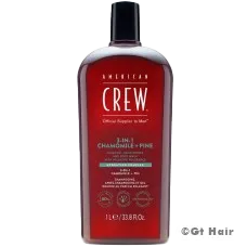 American Crew 3-in-1 Chamomile + Pine - 34oz
