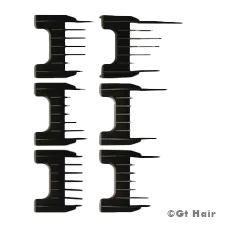Wahl Trimmer Guides Chromado/Moser 6pk