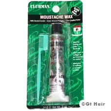 Clubman Moustache Wax - Black