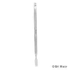 Silkline Stainless Steel Cuticle Pusher/Cleaner